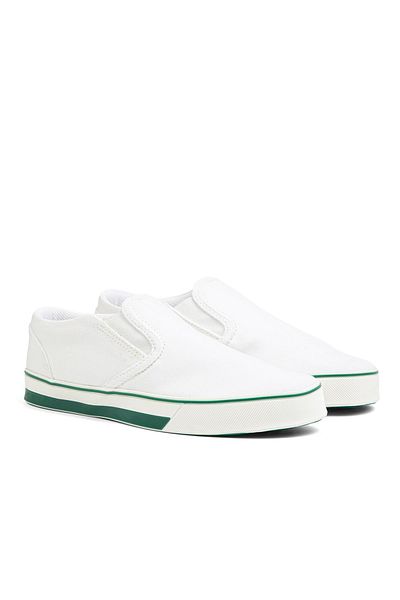 Benetton ® |   BN-30950- Alb Verde - Pantofi sport pentru damă