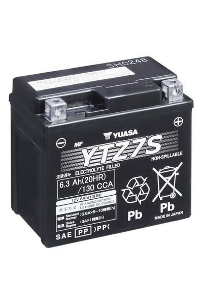 Yuasa Yamaha MT-07 TRACER (21-22) YUASA YTZ7S 12V / 6.3AH AKÜ