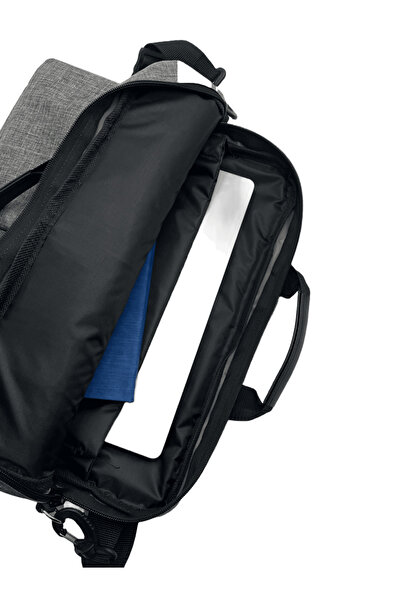 Differ Studio 3-комплект - сив 16-15,6-15'' инчов лаптоп чанта, чанта с кръстосана презрамка и калъф за химикалки/козметика