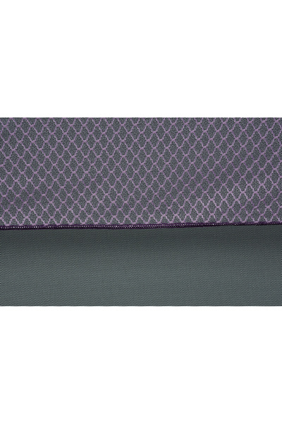 AKÇA TEKSTİL BAKLAVA MODEL PURPLE COLOR SINGLE WING Ready planted Pleated Background Curtain 300*260 cm