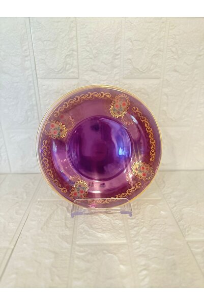 aky home style 6 Parça Gül Desenli Pasta Tabağı 20 cm