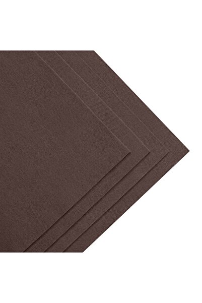 garaccu Kahverengi Kalın Keçe 3 mm Kalınlığında 50x50 cm Ölçülerinde Hobi Keçe