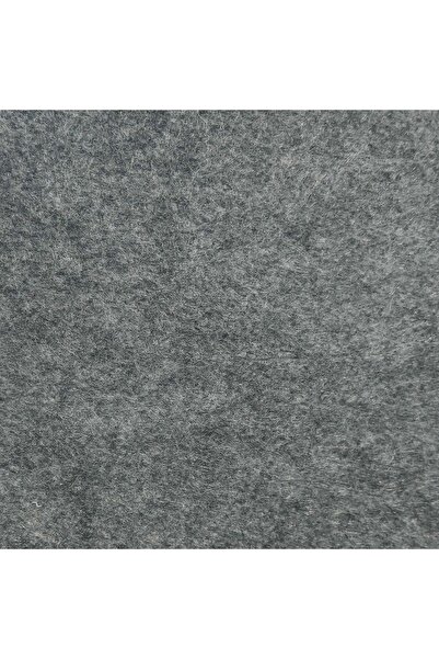 garaccu Koyu Kırçıllı Gri Kalın Keçe 3 mm Kalınlığında 50x50 cm Ölçülerinde H...