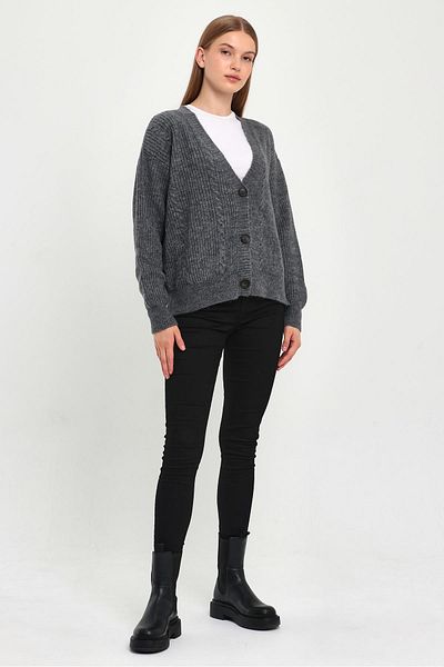 ALEXANDERGARDI BUTTONED KNITTED KNIT CARDIGAN (B23-5801)