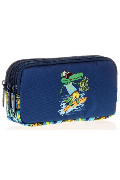 KAUKKO Синій рюкзак і пенал для першокласника - для хлопчика