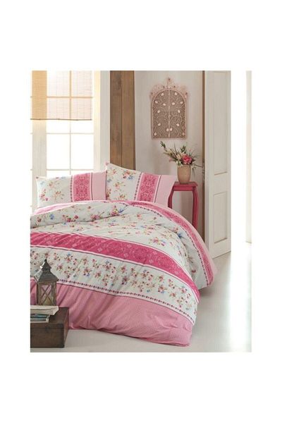 Taç Σετ Παπλωματοθήκη Crystal Light Διπλό Alin Fuchsia
