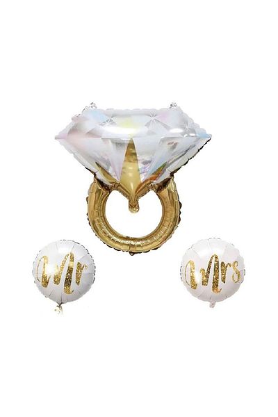 DÜVENCİ TİCARET Gold Ring Set of 3