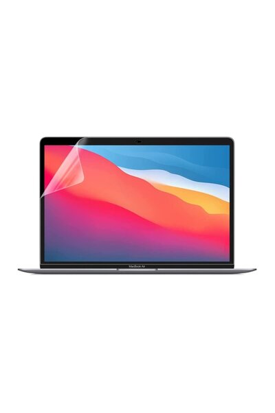 ZMOBILE Macbook Air 13 M1 A2337 A2179 Tam Uyumlu Alt Üst Star Simli Kılıf Klavye Kılıfı Ekran Koruyucu Film