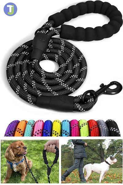 STFAST Dog Collar Strap Reflective 130 Cm Strap for Medium and Large Size Dogs