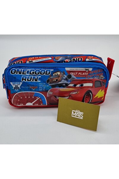 MATS ÇANTA Mats Şimşek McQueen Good Run Çift Bölmeli Kalemlik