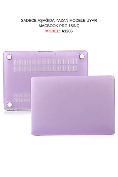 Mcstorey Macbook Pro Kılıf 15 Inç Mat A1286 (ESKİ ETHERNET GİRİŞLİ MODEL 2008...