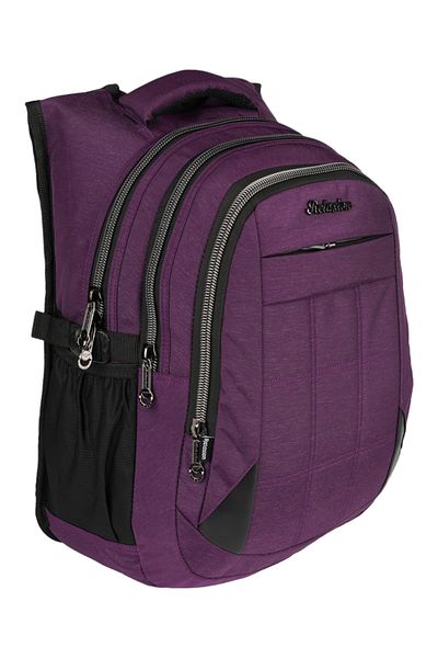 Relaxion Καθημερινό Unisex Backpack - Purple2227