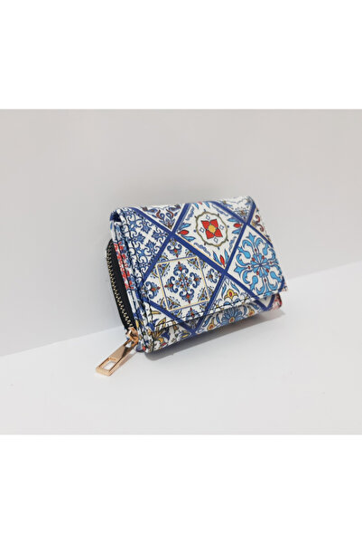 renkli çiçekler Жіночий гаманець Міні-гаманець з візерунком