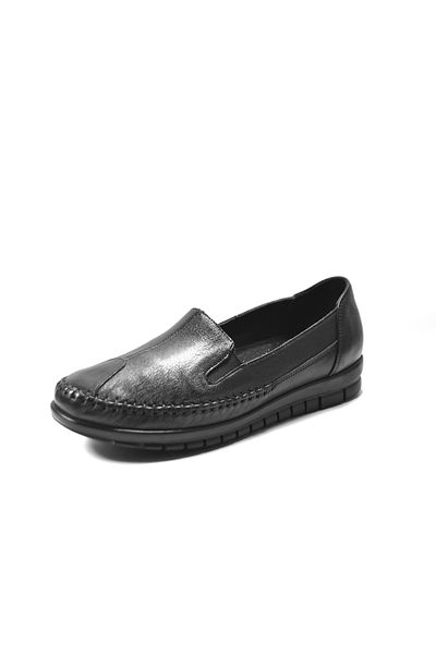 Onlo Ayakkabı 41 Pantofi de mama ortopedici negri din piele naturala
