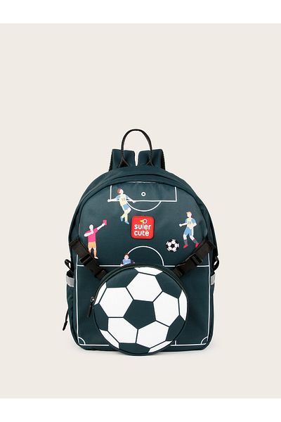 Supercute Two in One Backpack - Football