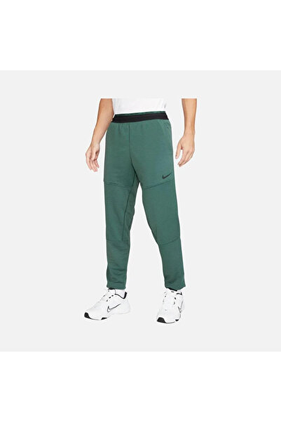 Nike dri fit Pro Fleece Fitness Training Erkek yeşil Eşofman Altı
