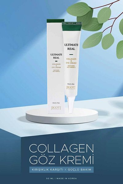 Jigott Anti-Wrinkle and Intensive Moisturizing Collagen Eye Cream Ultimate Collagen Eye Cream