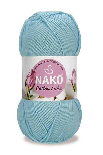 NAKO AQUAMARIN Πολύχρωμο 100 Gr Βαμβακερό Πολυτελές Χειροποίητο Νήμα - 97564