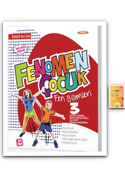 Fenomen Yayıncılık Fenomen Çocuk 3.Sınıf Fen Bilimleri + Denemeler