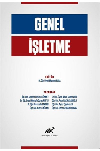 Paradigma Akademi Yayınları Genel Işletme