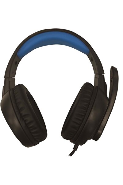 Snopy Sn-gx1 Ergo Siyah/mavi 3,5mm Gaming Oyuncu Mikrofonlu Kulaklık