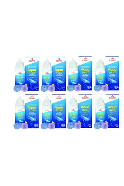 Elegance مجموعة عدسات أكوا فريش 60 مل 8 قطع