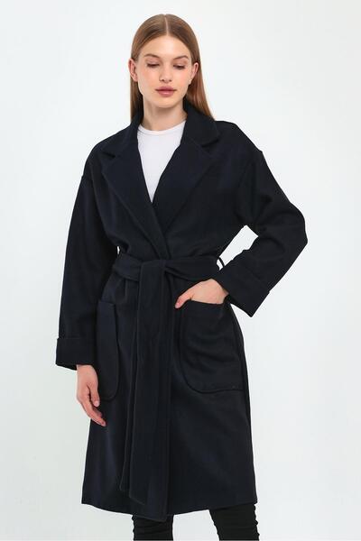 ALEXANDERGARDI ВЪЛНЕНО ПАЛТО БЕЗ ПОДПЛАТ (B22-26600)