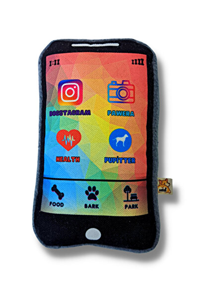 UTDpet Pawphone Mobile Phone Dog Toy with Sound + Bestie Traction Bone Dog Toy