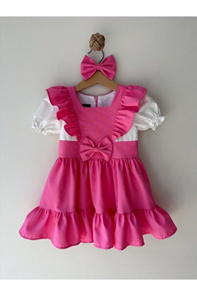 WON KIDS Tasarım Vintage Kız Çocuk Elbise