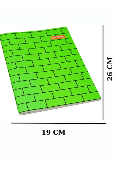 Mynote Umur Trendy Cardboard Covered 60 YpLined 4 Color Notebook Set