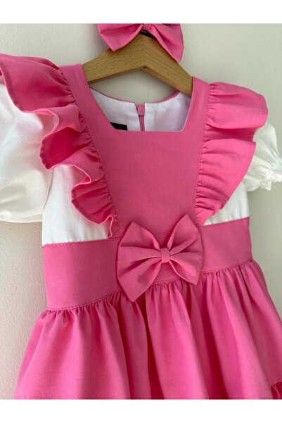 WON KIDS Tasarım Vintage Kız Çocuk Elbise