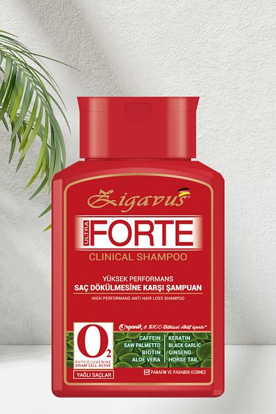 Zigavus Forte Anti-Hair Loss Shampoo for Oily Hair 300ml Buy 3 Pay 2 Keratin, Biotin