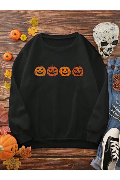 Adrift PUNK Тиква и слоган Графика Черно