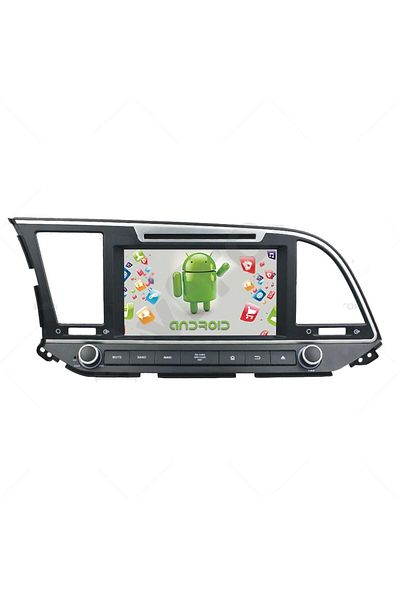 Noiser 9 "Android Multimedia Auto Frame for Hyundai Elantra (2018-2020) Compatible, Easy Installation