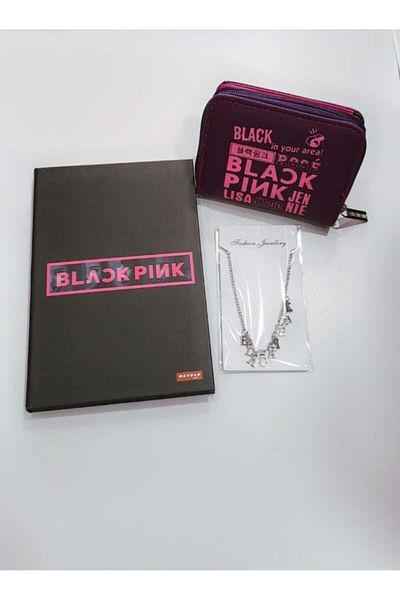 GC GÖKHAN CLUB Colier portofel pentru notebook Blackpink