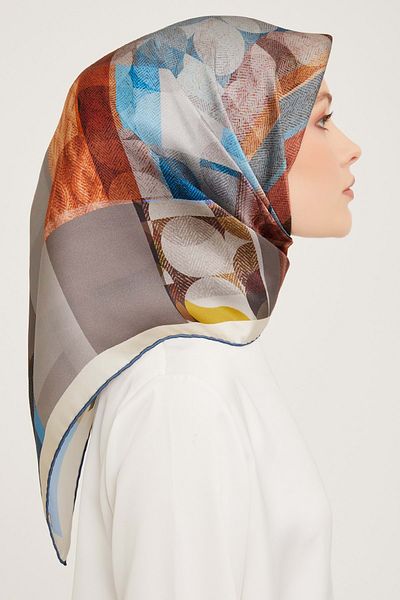 Armine ARMINE SCARF SILK TIVIL 9009DT 8