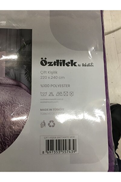 Evgün Concept Özdilek Trendy Ç.k Blanket Purple 220x240
