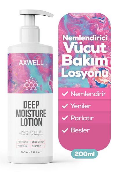 AXWELL Intensive Moisturizer - Deep Moisture Care Lotion