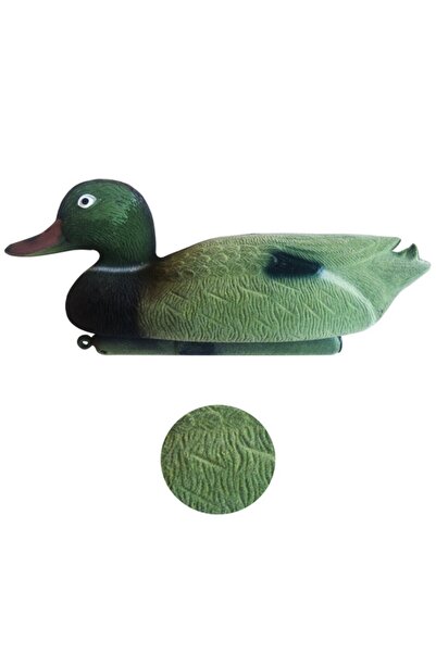 SOLANO FISHING RMT002 Tüylü Yeşil Baş Erkek Ördek Mühresi, Ördek Mühre