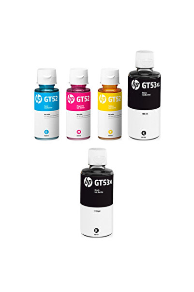 HP GT53XL Mürekkep Kartuş Takımı +1 Siyah Hediyeli