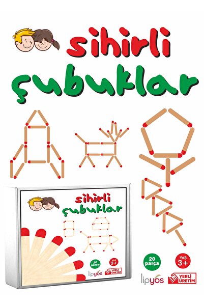 LİPYOS SİHİRLİ ÇUBUKLAR MONTESSORİ EĞİTİCİ ZEKA GELİŞTİREN DİKKAT ARTIRICI OY...