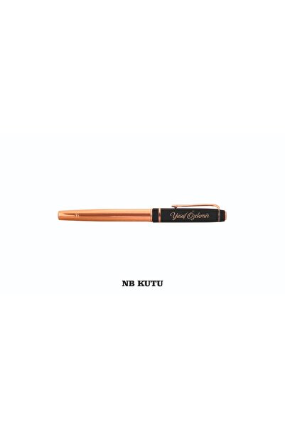 NB KUTU İSME ÖZEL ALTIN METAL ROLLER KALEM