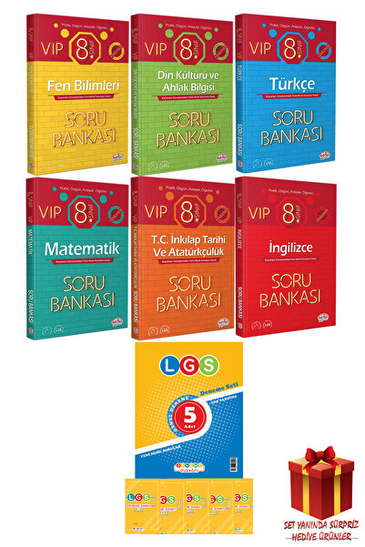 Editör Yayınevi Editör 8. Sınıf LGS 5 Deneme + Tüm Dersler Branş Soru Bankası...