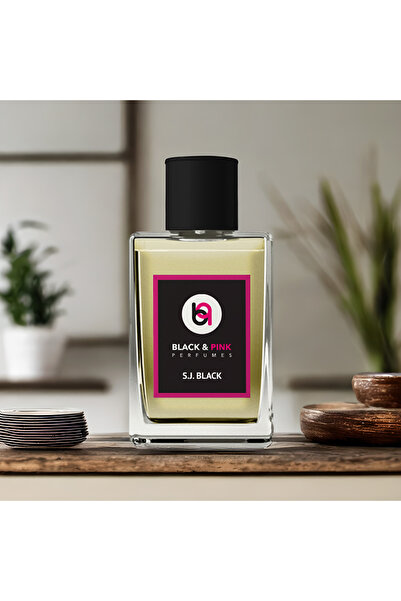 Black and Pink S.J. BLACK 100ml Edp  Erkek