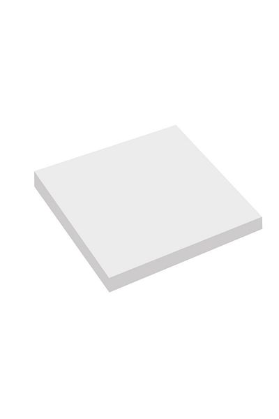 KRAF Sticky Note Paper 76x76 50 Yp. Transparent 7676tr
