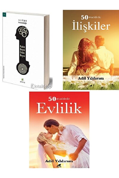 Kronik Kitap Kadın Beyni Erkek Beyni-50 Maddede İlişkiler-50 Maddede Evlilik-...