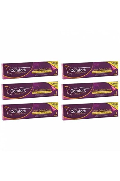 Day's Comfort 6 Adet Days Erken Gebelik Testi