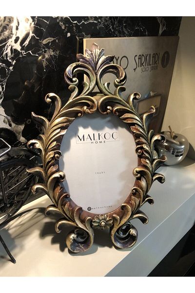 MALKOÇ HOME Oval Ivy Frame Dk Mixed 15x20