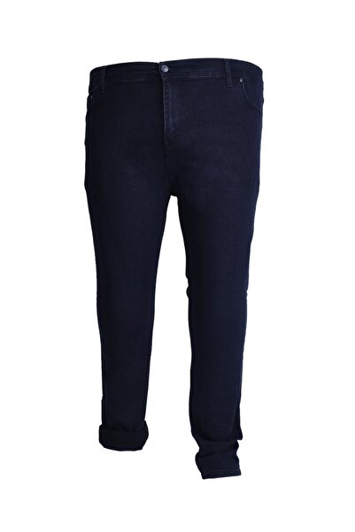 Morwagon Men's Black Plus Size Jeans