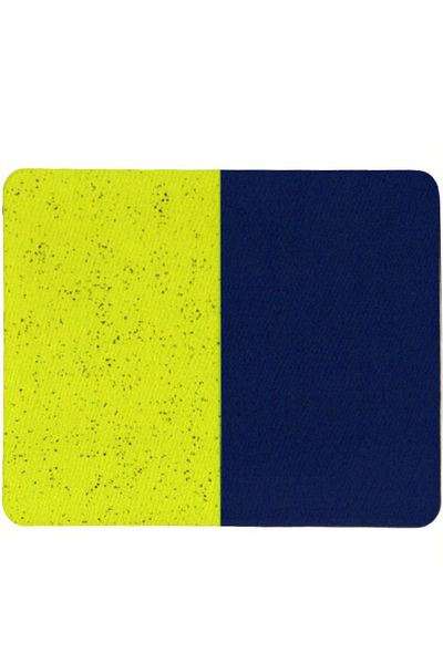 usin Galben Bleumarin Model de nisip Tip bază anti-alunecare Computer optic Notebook Mouse Pad 17,5x21,5cm Mouse Pad